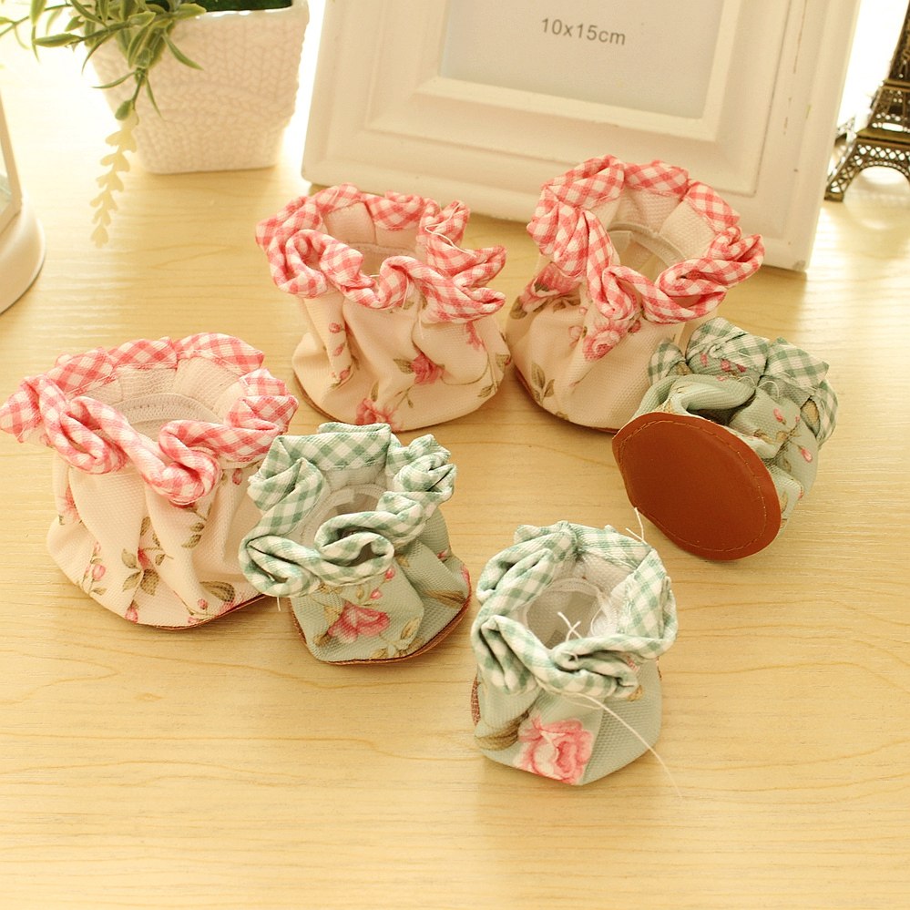 Pastoral Princess Fabric Desk and Chair footwear Anti - slip bench footwear - side footwear tight tables and chair footwear PU anti - slip