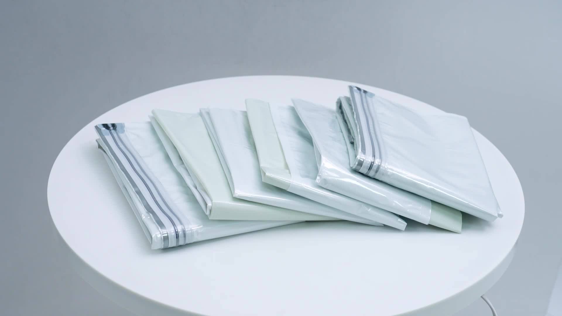 Extra Large Blankets Pa+pe 0.7c Storage Vacuum Bag With Pump Space Saver Vacuum Seal Bags Flat