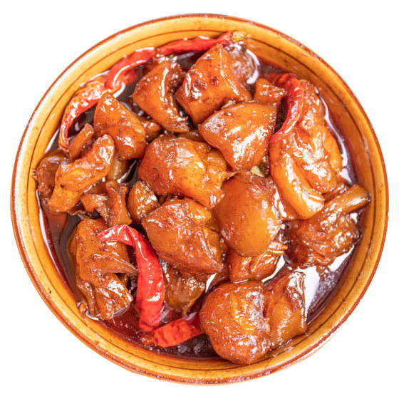 Sichuan specialty spicy beef tendon cooked food spicy beef tendon braised snacks casual snacks ready to eat 158g