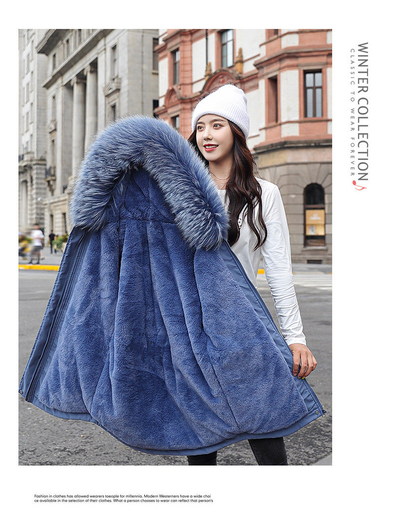 冬装棉袄2020年新款女中长款棉衣加厚加绒派克棉服韩版宽松大毛领详情33