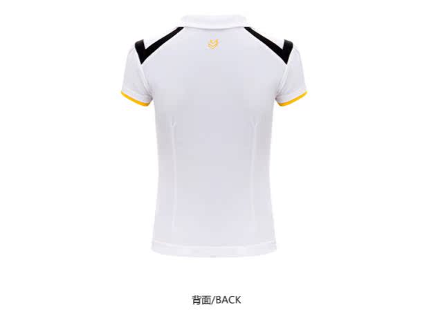 PEPSI Pepsi thể thao đua xe đích thực Mùa hè áo sơ mi nữ bằng vải cotton POLO tay ngắn 05556210 áo polo kẻ ngang
