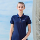 Летняя тонкая футболка polo для работы, делается под заказ, с печатью вашего логотипа