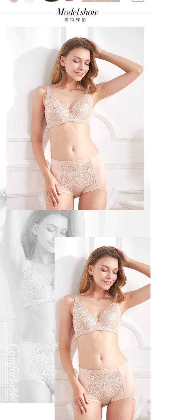 Cổ đại và hiện đại ngực lớn đầy đủ phần mỏng bên nhận áo ngực cỡ lớn áo lót nữ mùa hè 0F158 - Áo ngực không dây áo ngực cho bé bú