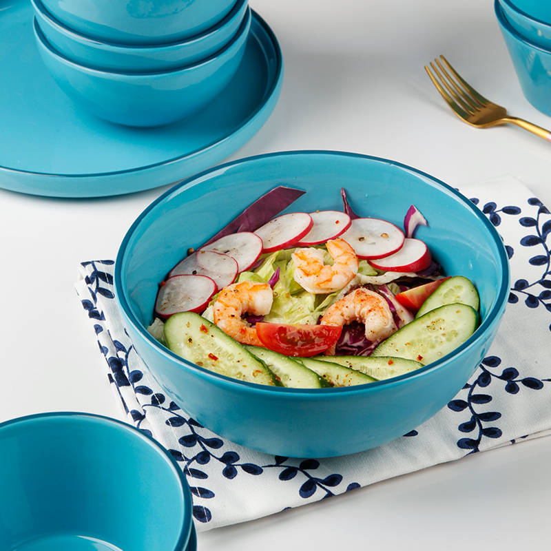 Hufu Nordic Style Dining Bowls Rice Bowls Rice Bowls Noodles Bowls Home Creative Ceramics Bowls Fruit Salad Bowls Sidefood Bowls