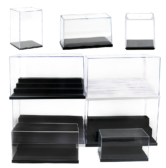 Football fan Ronaldo Messi acrylic display box transparent doll doll model storage dust box