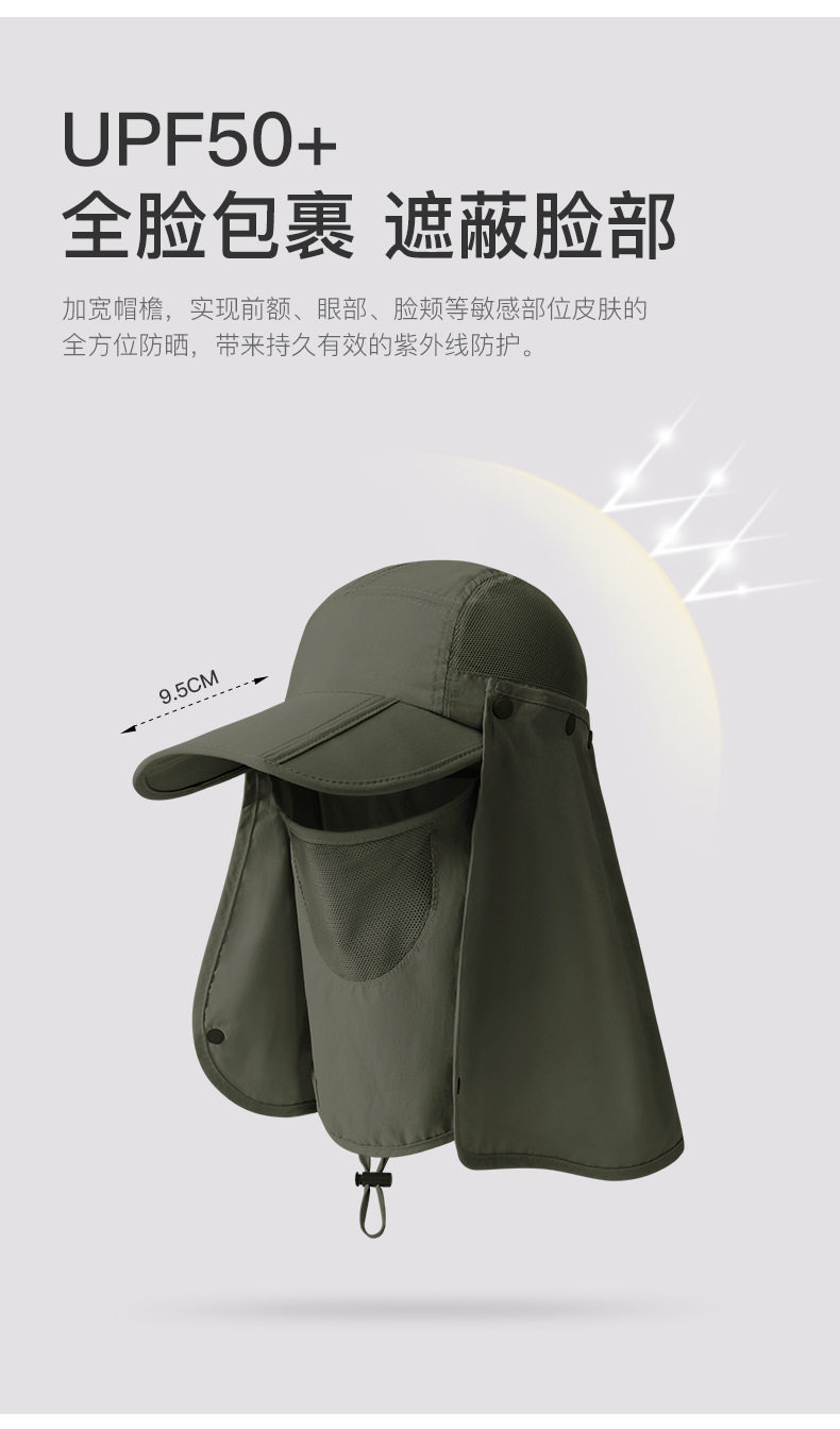 Летняя шапка, дорожная солнцезащитная шляпа для выхода на улицу на солнечной энергии, защита от ультрафиолета 