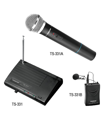 Takstar TS-331 wireless microphone microphone VHF one drag one optional handheld lavalier meeting