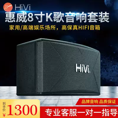Hivi Huiwei KX1000 karaoke speaker home ksong KX80 luxury conference KTV audio amplifier set
