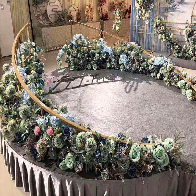 2023 Wedding Prods Iron Arc Fence Wedding Stage Decoration Iron Arc Fence Wedding Road