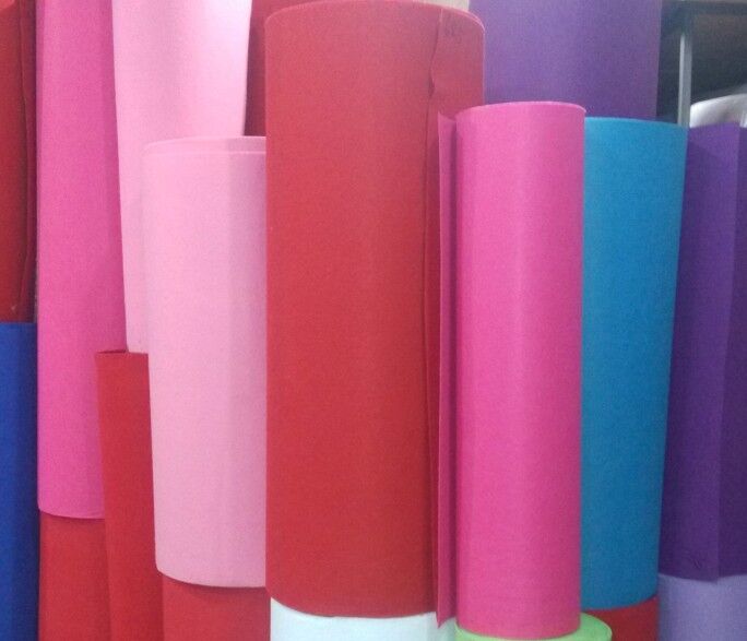 Felt non-woven carpet color wedding wedding celebration props decoration T stage stage base disposable