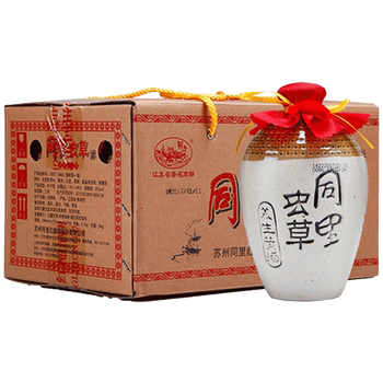 Tongli cordyceps porcelain yellow wine 9% 450ml*6 bottles