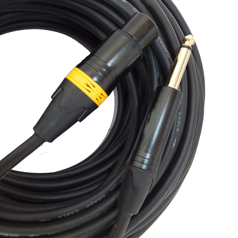 High quality moving circle microphone Microphone Line 6 5 to Lennon mother Mixer-speaker 6 35mm large two-wire