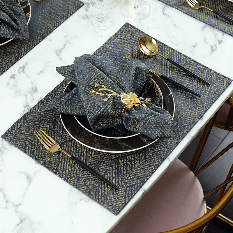 Nordic cushion waterproof insulation mat European fabric cushion tablemat cushion Western cushion tablemat customization