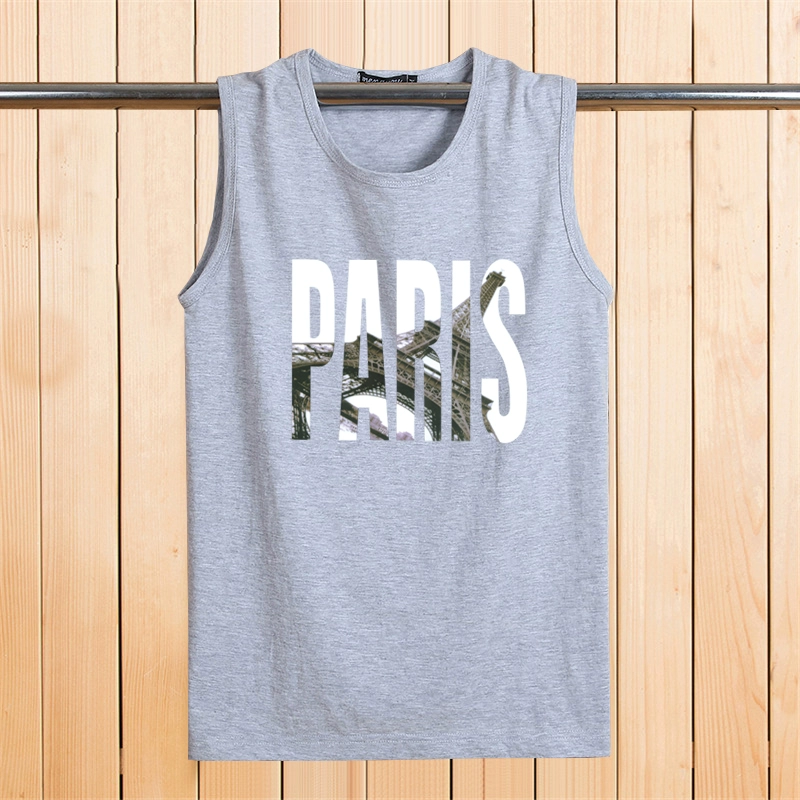 Cotton mùa hè cotton nam vest bãi biển thể dục thoáng khí bóng rổ sinh viên tay áo thể thao lỏng áo thun không tay - Áo vest cotton áo vest trung niên