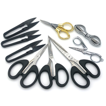 Household spring gauze scissors U-shaped scissors mini handmade scissors Office cross stitch tailor scissors