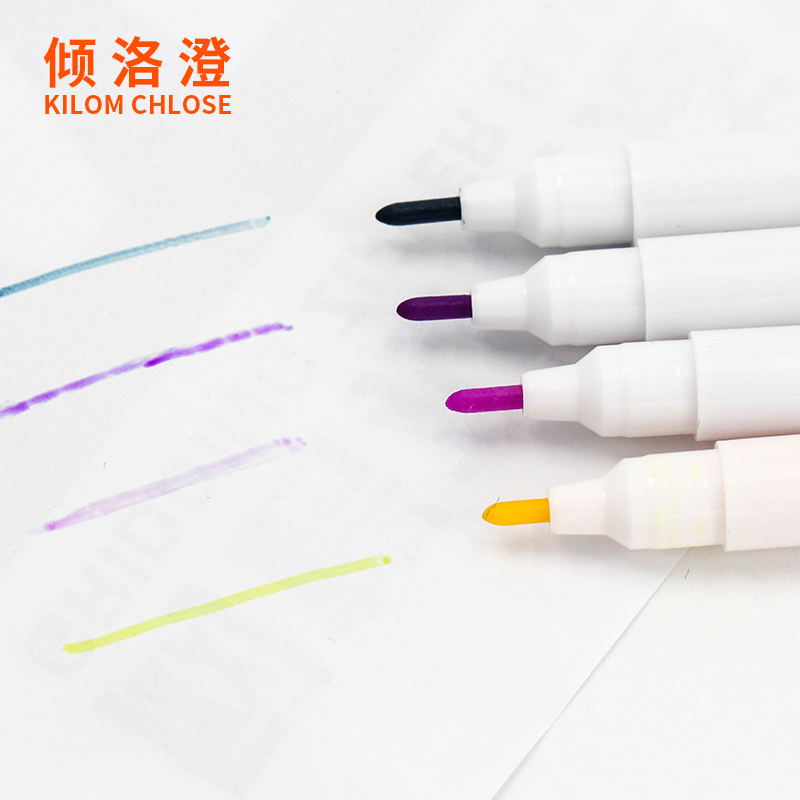 Cross stitch water soluble pen Hydrolysis pen positioning gas elimination pen Washing pen point clothing fabric automatic fading pen