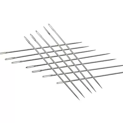 Household sewing needle quilt needle sweater needle sweater needle handmade gold tail hand sewing needle large thread needle box
