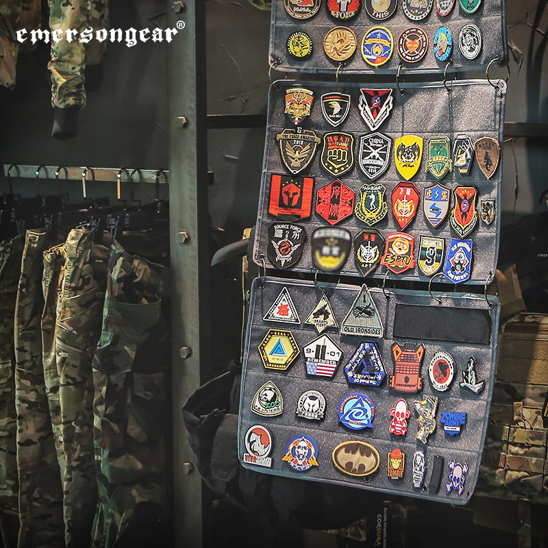 Emerson Emersongear Velcro Storage Oversized Magic Wool cloth Morale Badge Storage Book