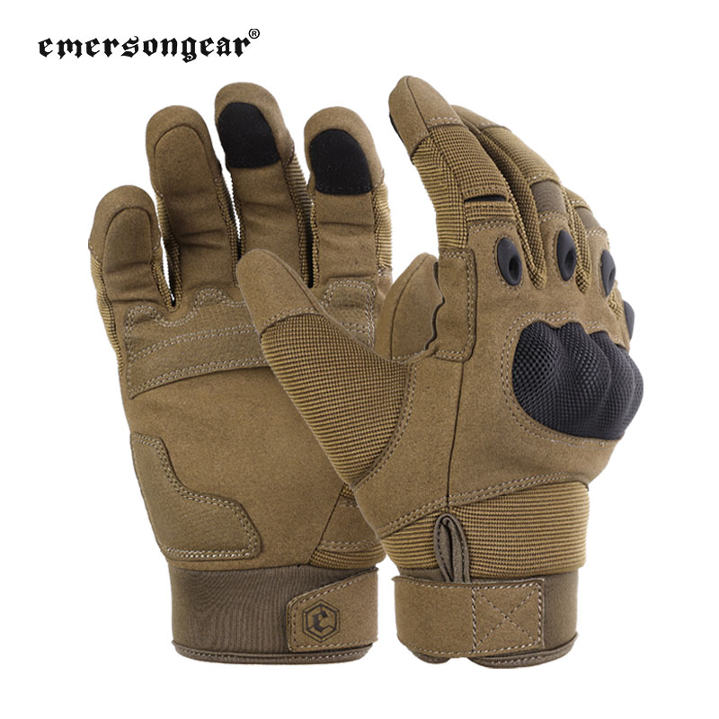 Love Merson Tactical Gloves Full Finger Hard Shell Protection Mountaineering Gloves Motorcycle Riding Touch Screen Shock Absorbing Gloves-Taobao