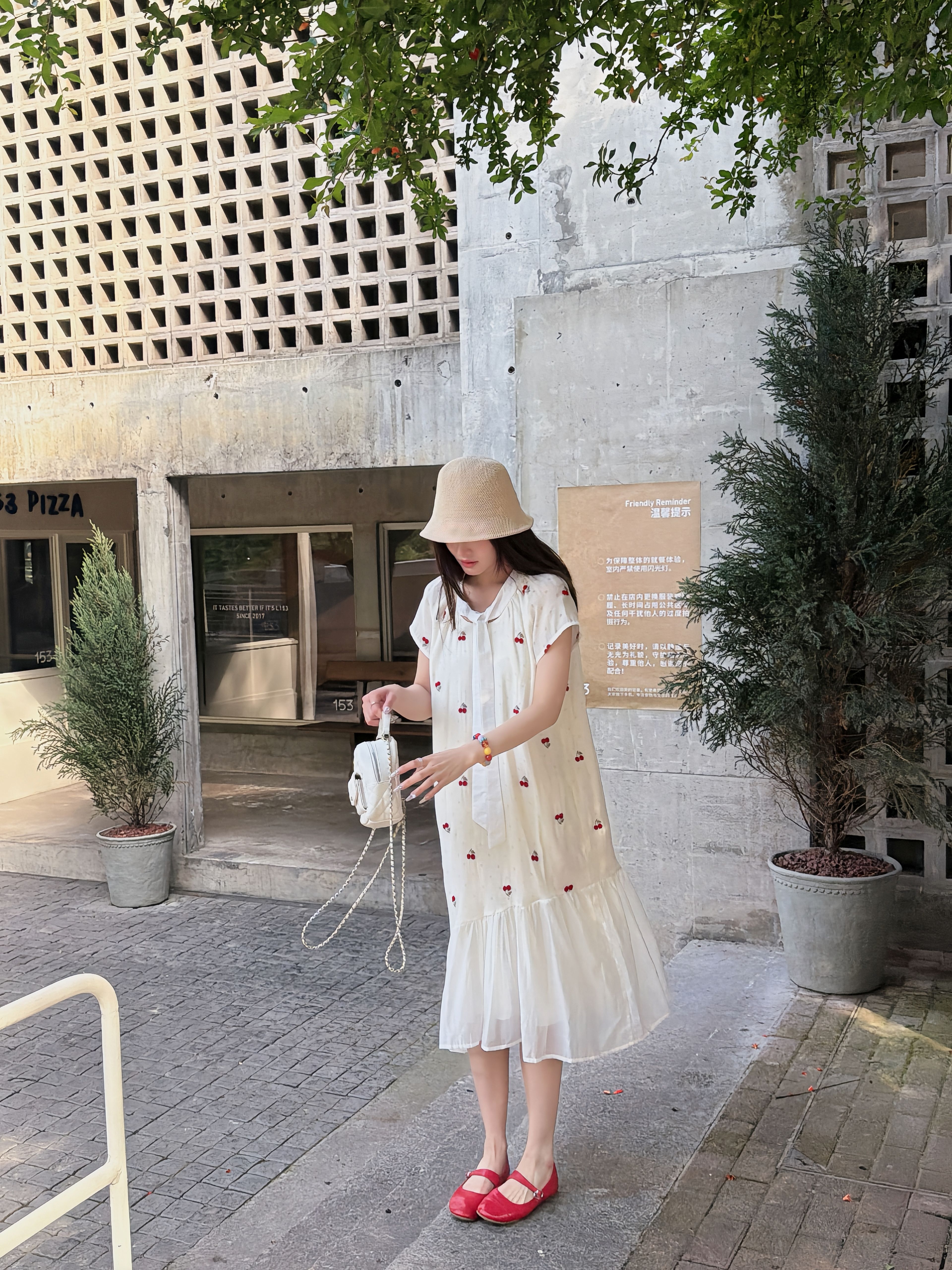 孕期洋气孕妇装夏季新款显瘦法式穿搭外穿长裙舒适孕期漂亮连衣裙 — 10