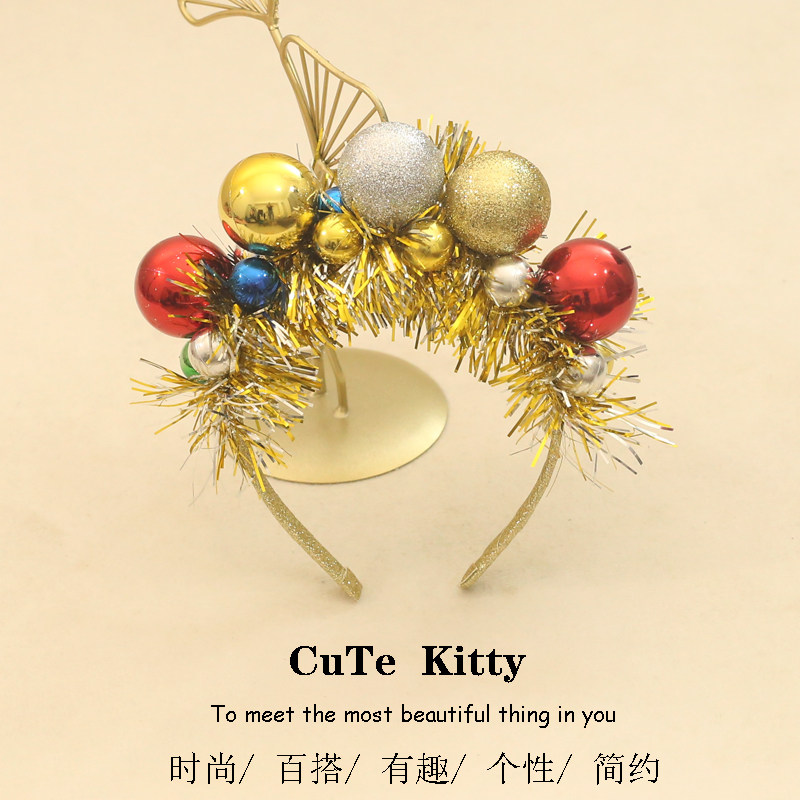  食颜派 鹿角金色带铃铛发箍 1个【把灵动戴在头上,让可爱感一键拉满】