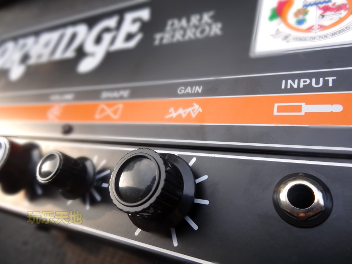 Orange Dark Terror Black Small Guitar Guitar Loa Full Tube Head - Loa loa loa karaoke mini
