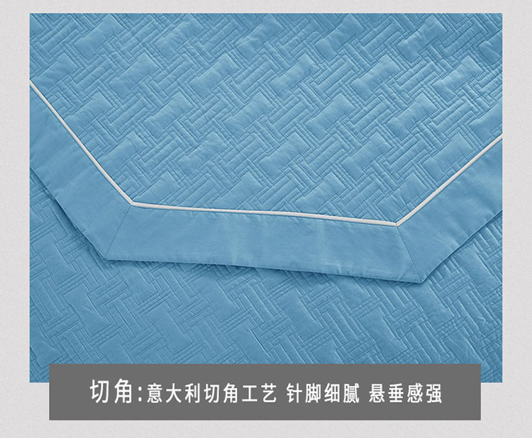 Khăn trải giường có đệm bông đơn giản quilting 1,8 m giường đôi 2 m quilt 100% cotton ba mảnh trải giường drap giường 1mx2m