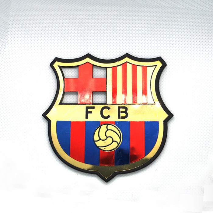Barcelona Barcelona Football Team Metal Car Mark Badge Personality Decorative 3D Cubic retrofit car Car Label Tailmark