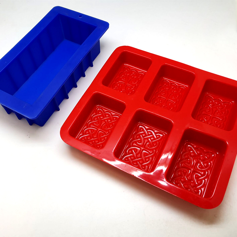 Silicone soap mold thick soft handmade soap mold homemade soap mold essential oil soap mold creative food grade silicone
