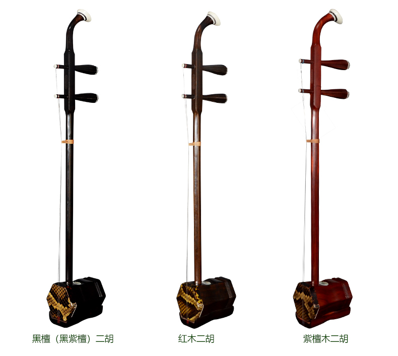 Trường Xuân thương hiệu gỗ gụ đàn nhị nhạc cụ người mới bắt đầu biểu diễn kiểm tra hiệu suất trẻ em người lớn Tô Châu đen gỗ hồng mộc Huqin saotrucmaomeo