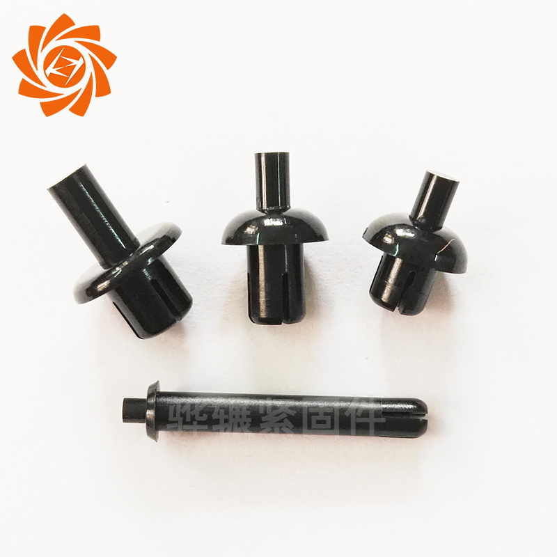 Push-in plastic core rivet Nylon hammer nail through the heart fixed buckle Bulky PC board buckle Plastic PCB clip