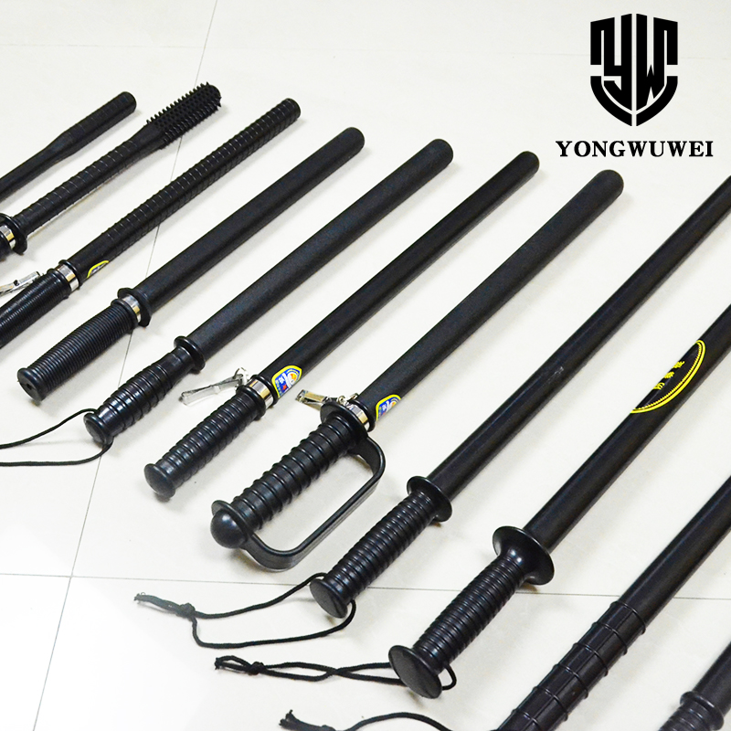 Explosion-proof anti-riot stick guard guard stick self-defense stick rubber stick patrol emergency stick security equipment protective weapon