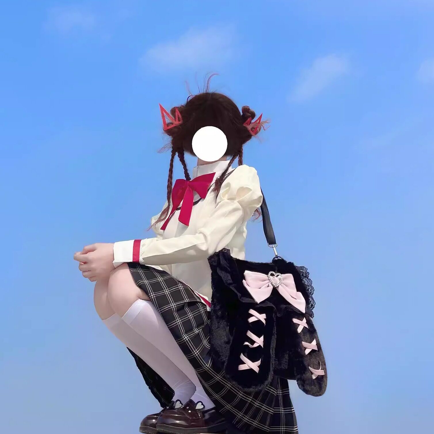 魔法少女小圆校服cos服,重温经典校园风_Cosplay女装_淘宝游戏网