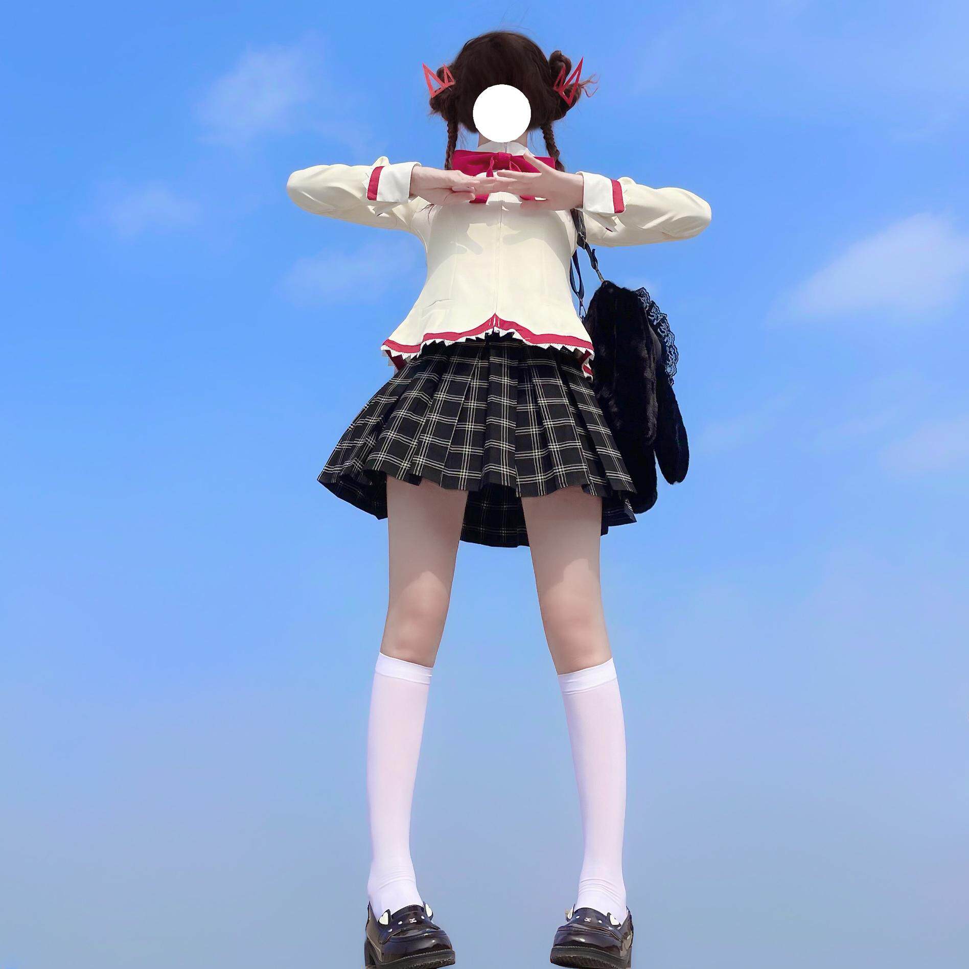 魔法少女小圆校服cos服,重温经典校园风_Cosplay女装_淘宝游戏网