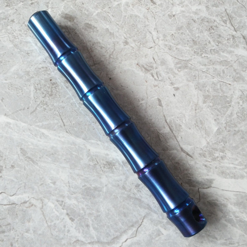 Bamboo Raiders-Titanium Alloy Bamboo Cool Stick EDC Portable Defense Key Stick Palm Stick Cuban Rattan Keychain Custom