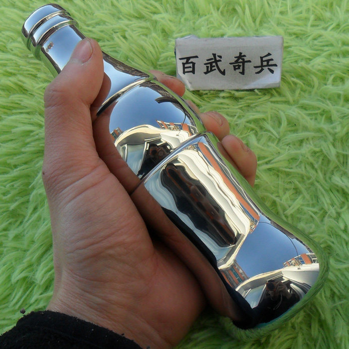 Baiwu Qibing - Solid stainless steel craft Coke bottle Custom collection ornaments