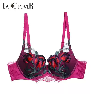 LACLOVER LANGKAWI sexy temptation series Lace embroidery thickened gathered bra LC11GF1