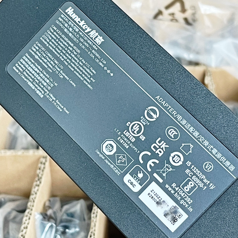 19V6.32A Huntkey 120W Adapter Hka12019063-6Ba Industrial Control Automation All-In-One Machine Power Supply