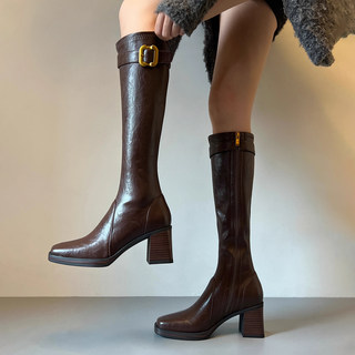 Hot girl style high heel boots for women 2025 autumn and winter new style