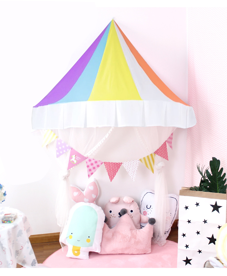 Children's Tent Homestay Kindergarten Photography Bedroom Decorated Reading Book Corner Semi-Half-Month Tent