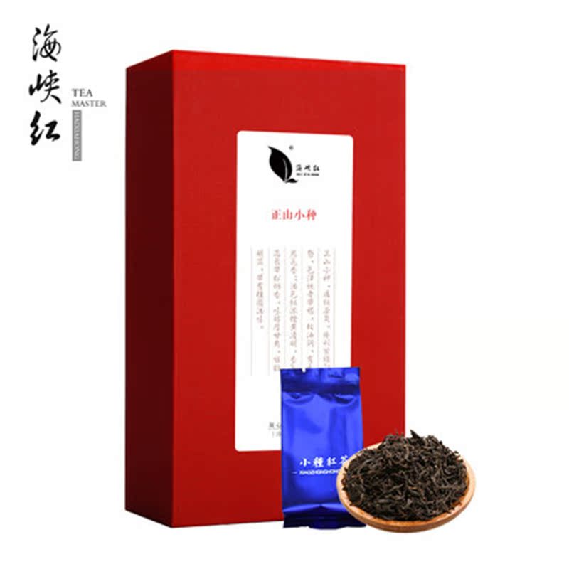 海峡红茶叶红茶小种红茶 茶叶秋茶新茶礼盒装100g*2盒