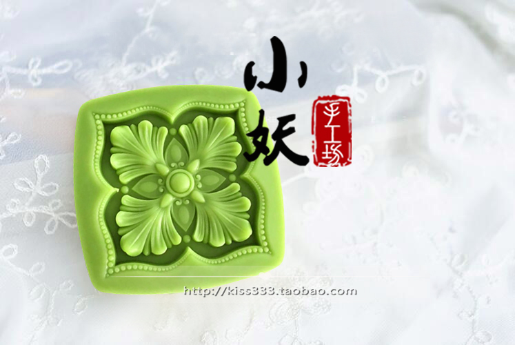B1971diy Trung Quốc Kem làm bằng tay Hương thơm xà phòng Mềm Silicone Silicone Khuôn Khuôn Sôcôla Fondant Pudding Mousse khuôn làm kem que