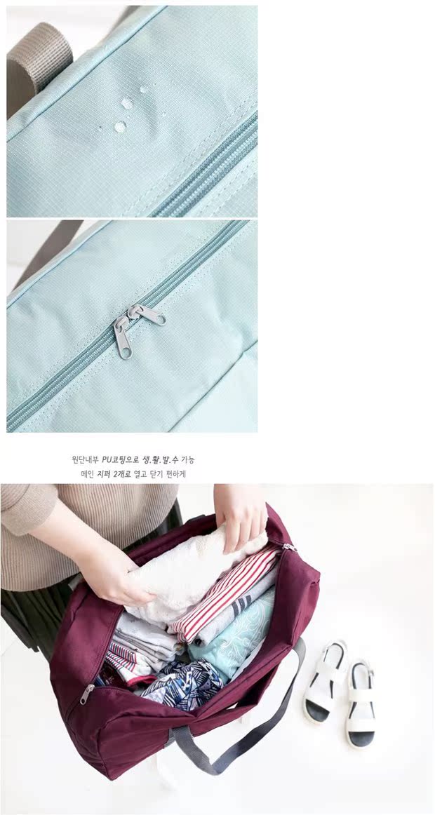 Túi xách tay du lịch túi xe đẩy túi duffel túi lưu trữ du lịch công suất lớn ngắn vai túi nữ không thấm nước gấp túi túi trống du lịch