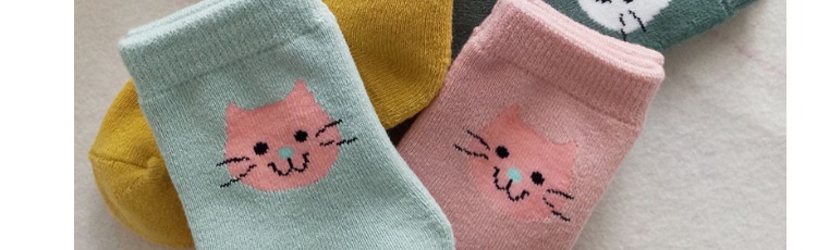 Vớ trẻ em mùa thu và mùa đông dày cộng với nhung nam và nữ Khăn trẻ em vớ cotton dày ấm áp vớ trẻ em đồ trẻ em
