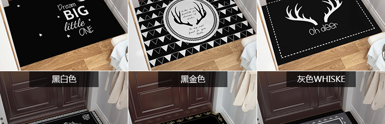 Phòng khách thảm cửa thảm thảm cửa Bắc Âu thảm nhà cửa dậm thảm foyer phòng tắm cửa nhà có thể được cắt thảm lau chân
