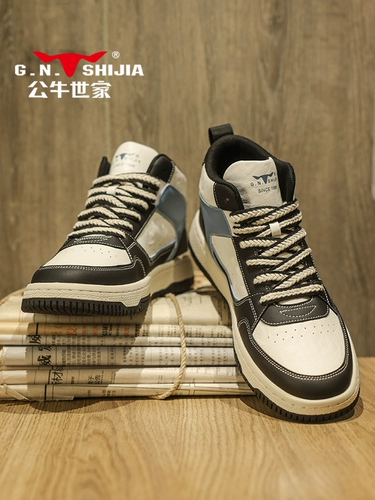 Air jordan, универсальные баскетбольные кроссовки для отдыха, подходят для весны и осени, из натуральной кожи