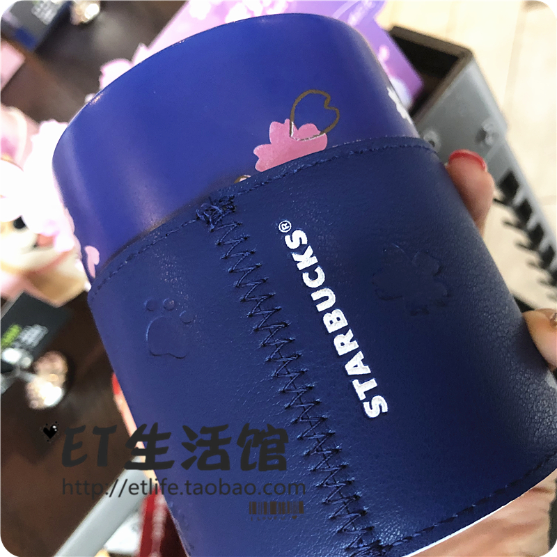Starbucks Cup 2019 Cherry Blossom Pink Sakura Puppy Mug với Cup Set Keji Dog Cup Phiên bản giới hạn - Tách chai đựng nước thủy tinh