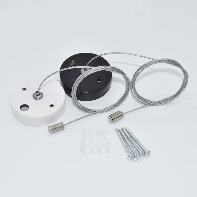 UV disinfection lamp hanging luxury style accessories steel wire rope UV lamp wire chain telescopic kit assorted