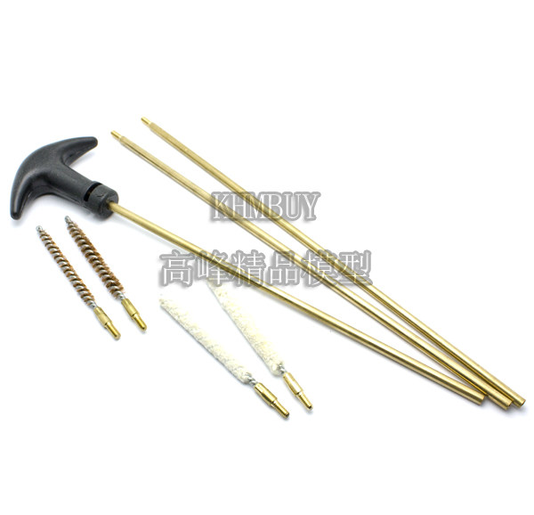 Metal tube brush 4 5 5 5 5 5 brushed coated brass wire cotton brushed three copper through strips