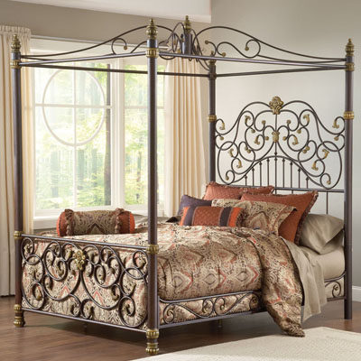 European Iron Bed Double Bed Red Princess Bed 1 5 m light luxury apartment iron rack bed 1 8 m